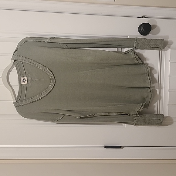 FREE PEOPLE COLBY LONG SLEEVE TEE - Picture 4 of 9